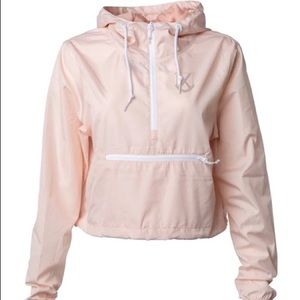 Old Row Crest Cropped Windbreaker